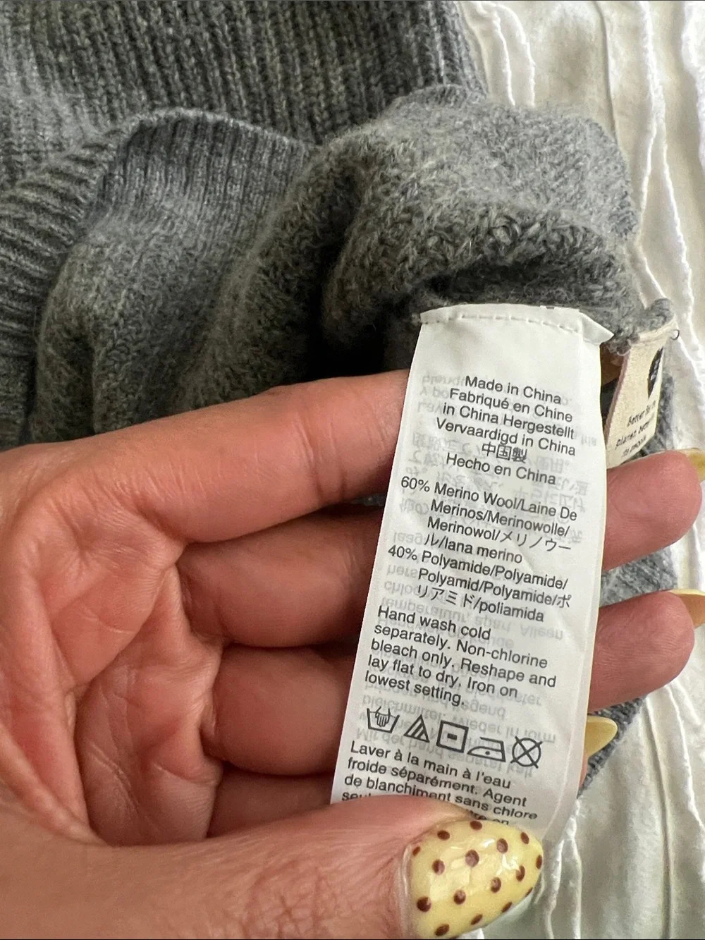 Madewell V-Neck Ribbed Button Sweater - Picture 8 of 9